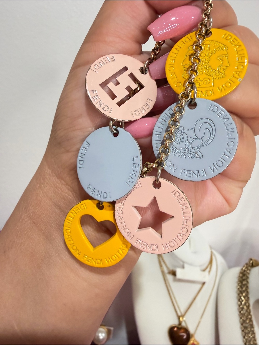 Vintage Fendi Charm Bracelet - Picture 7 of 8